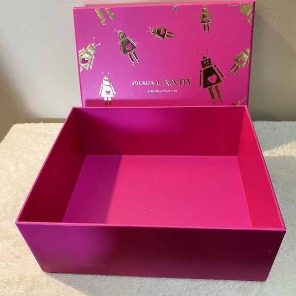 PRADA CANDY Eau De Parfum EMPTY GIFT BOX PINK GOLD Size: 9" x 7.5" x 3.25" - Picture 4 of 7
